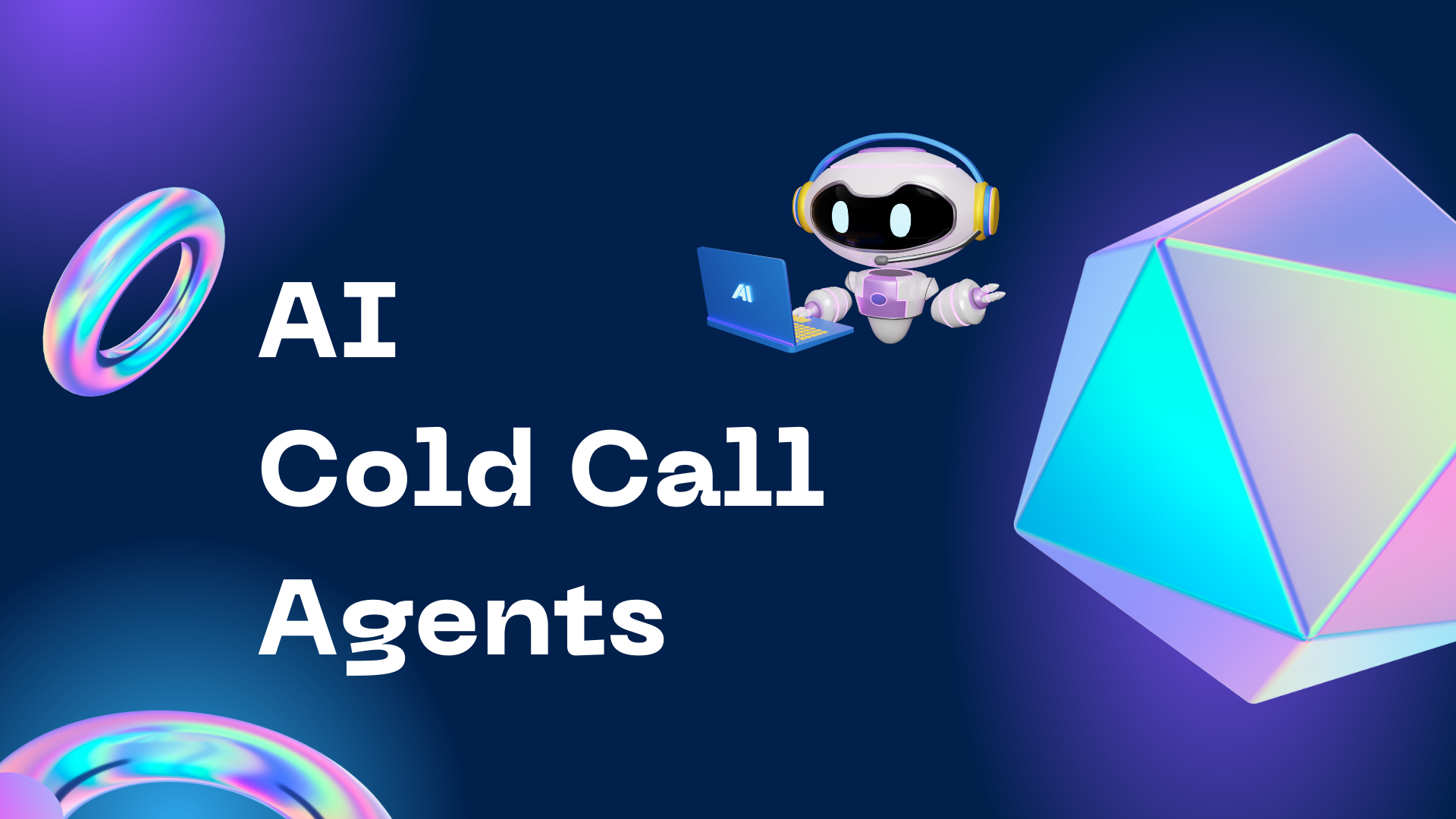 Setup AI Cold Call Agents: Advanced Conversational AI Voice Bots for Complex Conversations Customer Support Sales